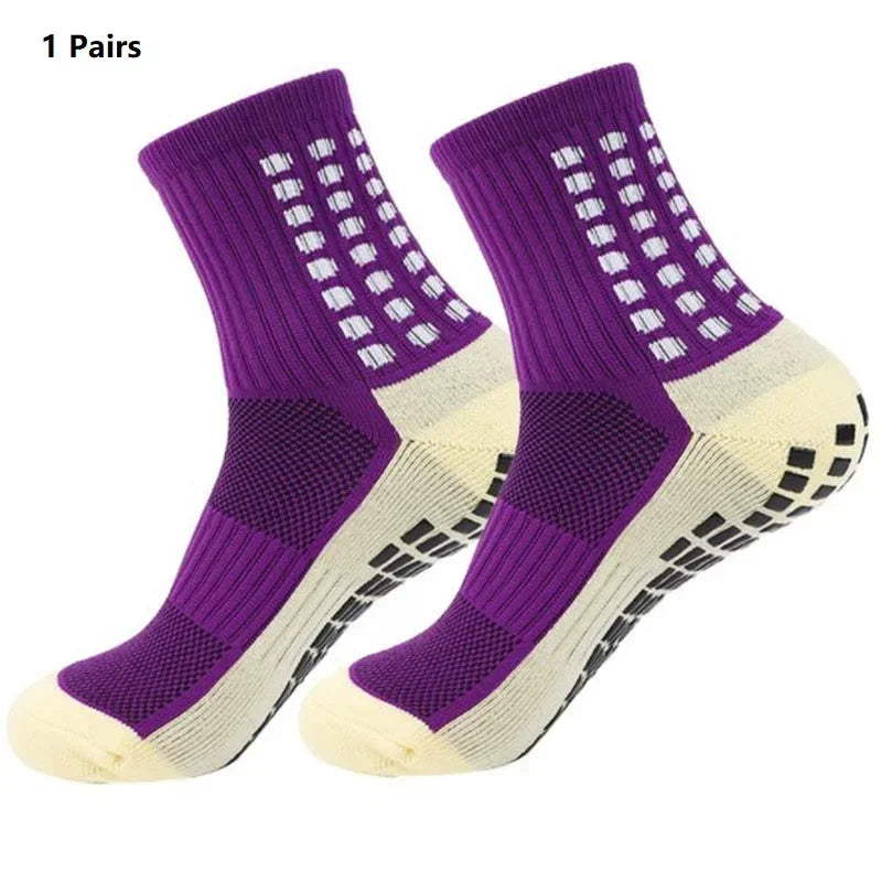 Grip Soccer Socks Anti Slip Non Slip Men's Athletic Socks for Football Basketball Sports, 1/10/12/20 Pair 2025 from China
