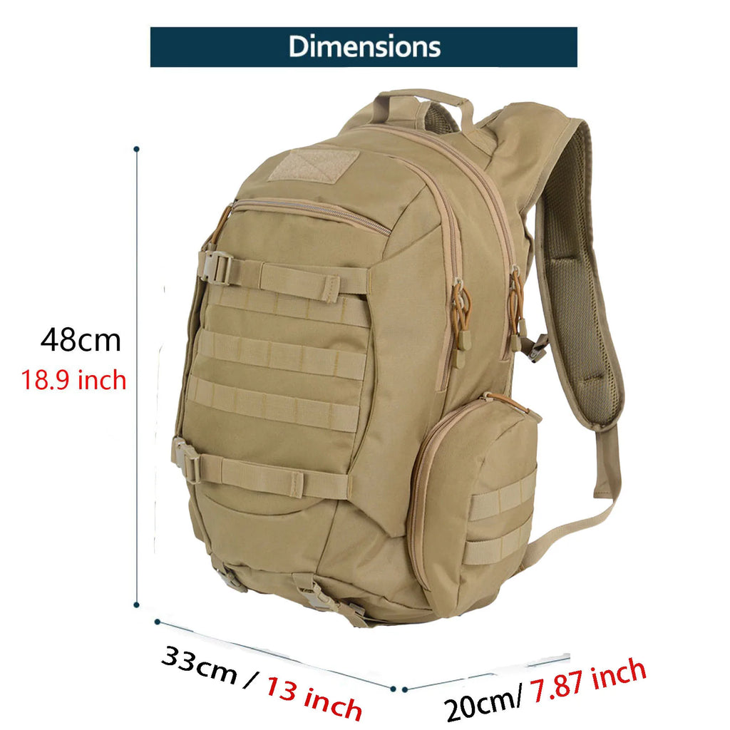 45L Waterproof Fishing Hunting Backpack