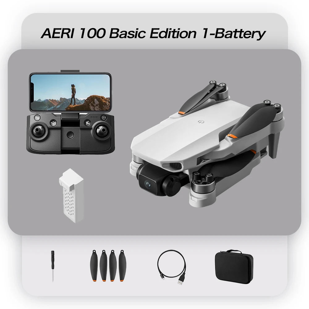 Lenovo Aeri100/Aeri100VR Remote Control Drone 5G WIFI RC Drone Quadcopter Obstacle Avoidance 8K HD Dual Camera FPV Mini Drone Toys from China