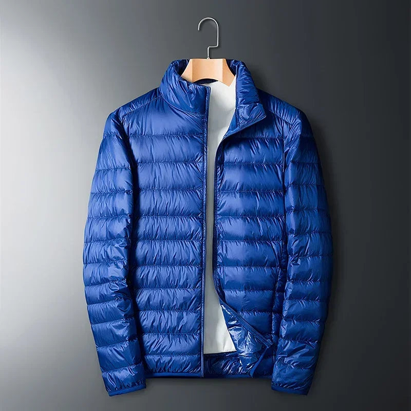 Men's New Waterproof Ultra Light White Duck Down Jacket