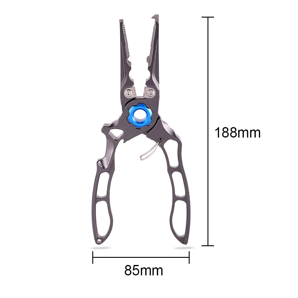 Aluminum Alloy Outdoor Fishing Pliers and Wire Cutters