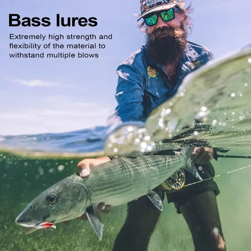 Trout Fishing Kit Bass Fishing Lure 5 Pieces Swim Bait Fish Spinners & Spinnerbaits For Walleye Carp Pike Panfish Sunfish