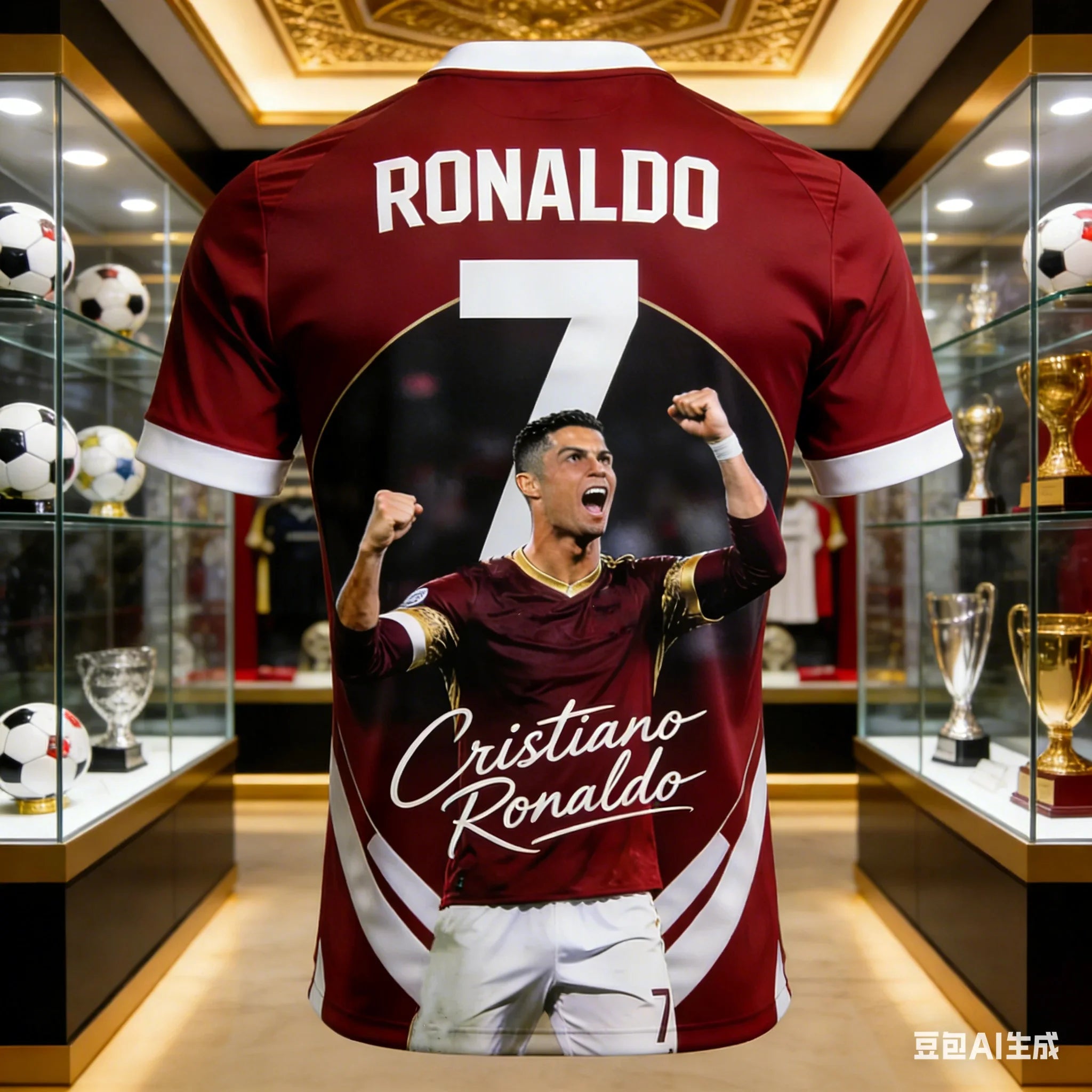 Men's Renaldo 3D Printed Soccer Jersey (Multiple Colors) Quick Drying Breathable Comfortable Fabric