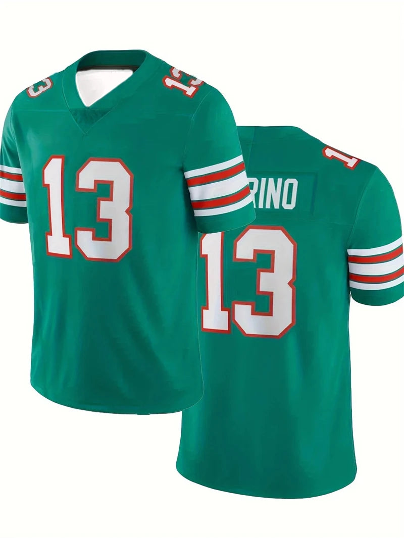 Sport Football Jersey Free Custom Name Numder Jersey Personalized Printed Team Tshirt Quick-dry Breathability Football T-Shirt