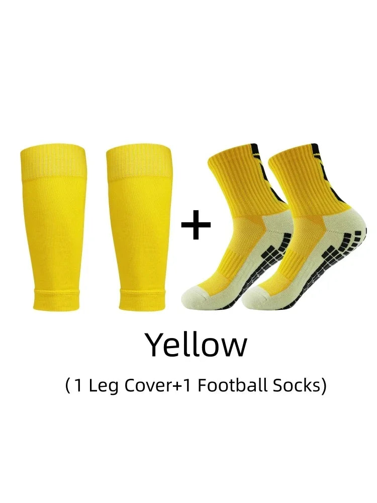 1/3 Sets of High-quality Adhesive Non Slip Socks and Leg Cover Socks