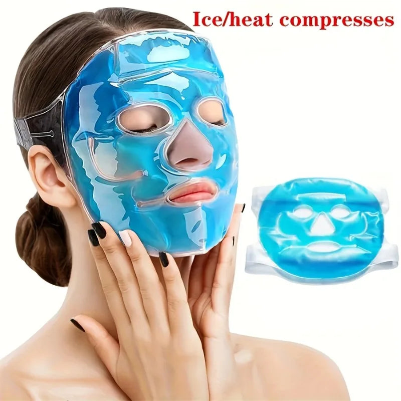 Reusable Gel Masks Pack, Facial Care Ice Bags Hot Cold Treatment, Stress Relief