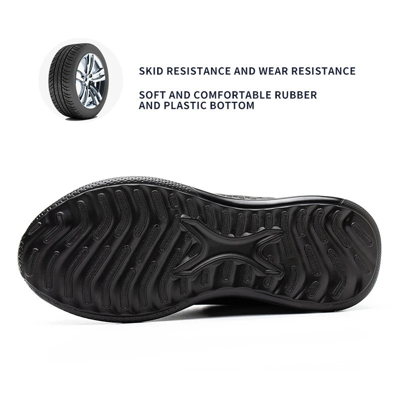High top Steel Toe Safety Shoes for Men and Women