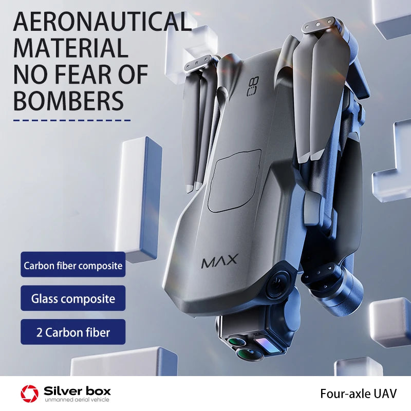Professional P7 Max Screen Control Drone 3-Axis Brushless Gimbal 5G Digital Image Transmission Obstacle Avoidance With Airdrop from China