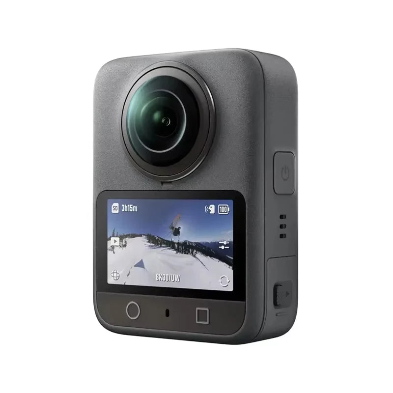 1-Inch 8K 360° Video Camera with 4K/120fps & 170° Boost Video and HDR image sensor