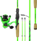 Dual-tip Fishing Rod & Reel Combo with IM6 Graphite, KastFlex Tech, Rubber Cork Handle, 11 Models