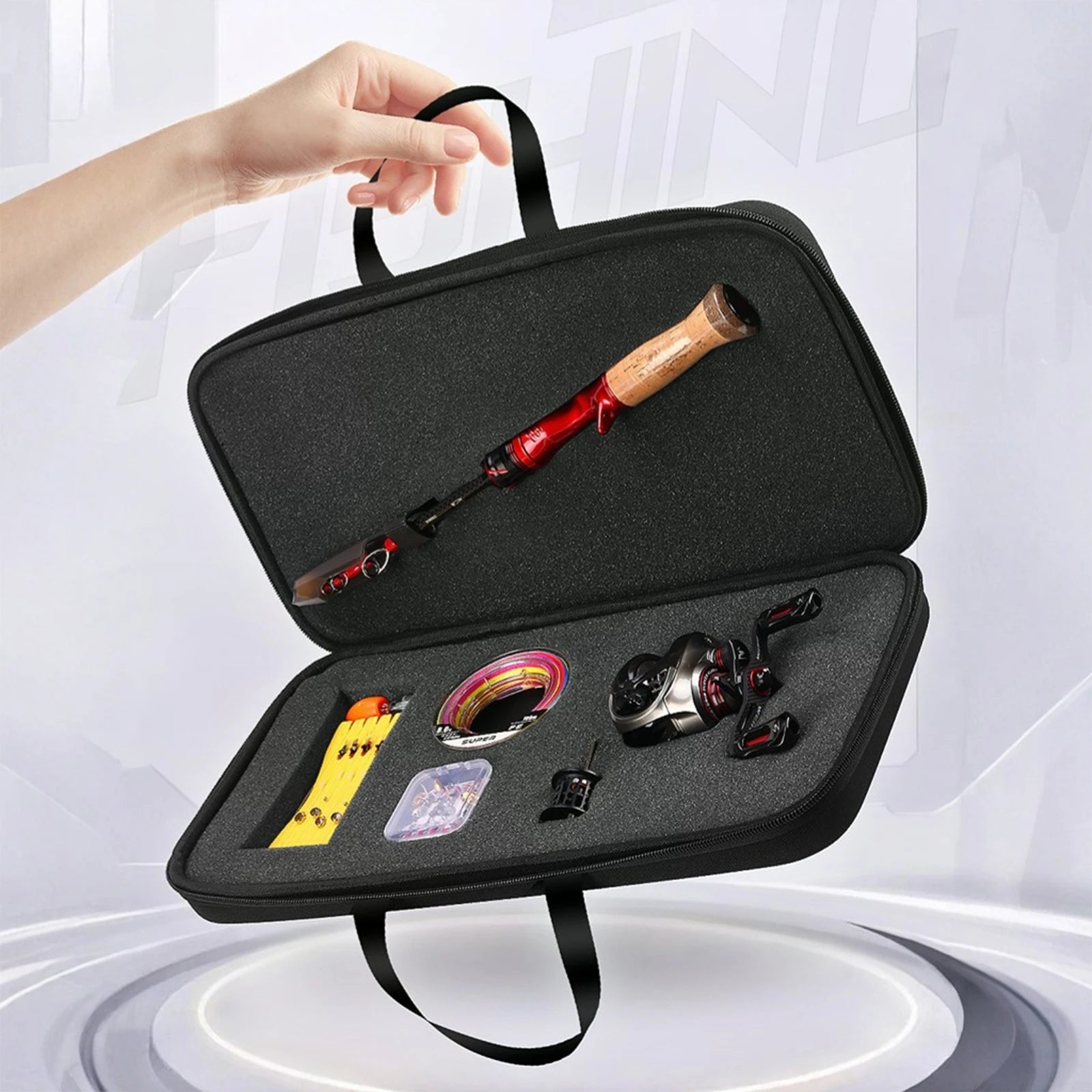 Fishing Reel and  Fishing Gear Storage Bag
