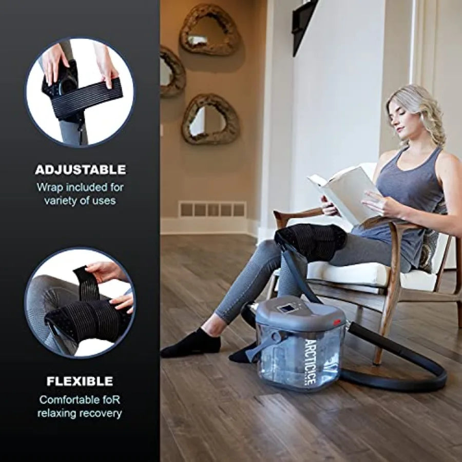 Gen 2 Circulating Cold Water Therapy Ice Machine for Knee, Elbow, Shoulder and Back