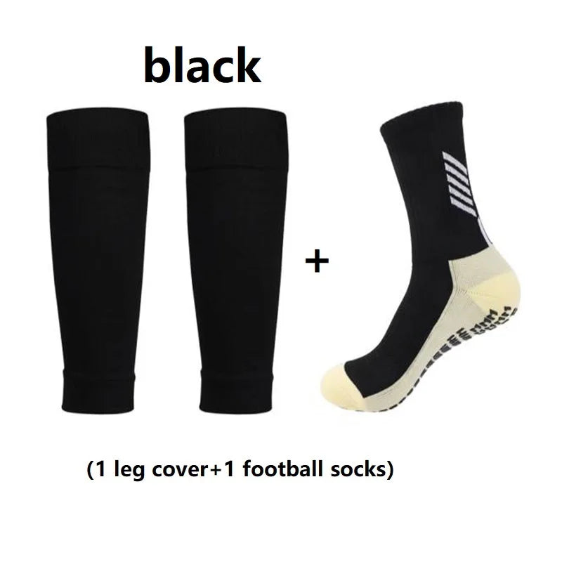 1/3 Sets of High-quality Adhesive Non Slip Socks and Leg Cover Socks