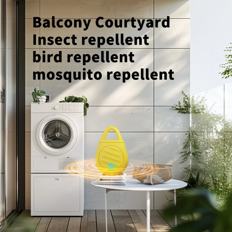 New Ultrasonic Flea Tick Repeller For People Cats Dogs Outdoor Indoor Use Rechargeable Anti-mosquito Parasite Protection from China