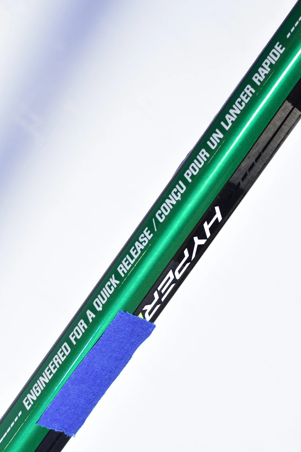 [2-PACK][Special Color][GREEN]NEW V Series Ice Hockey Sticks Hyper 380g Light Weight Blank Carbon Fiber