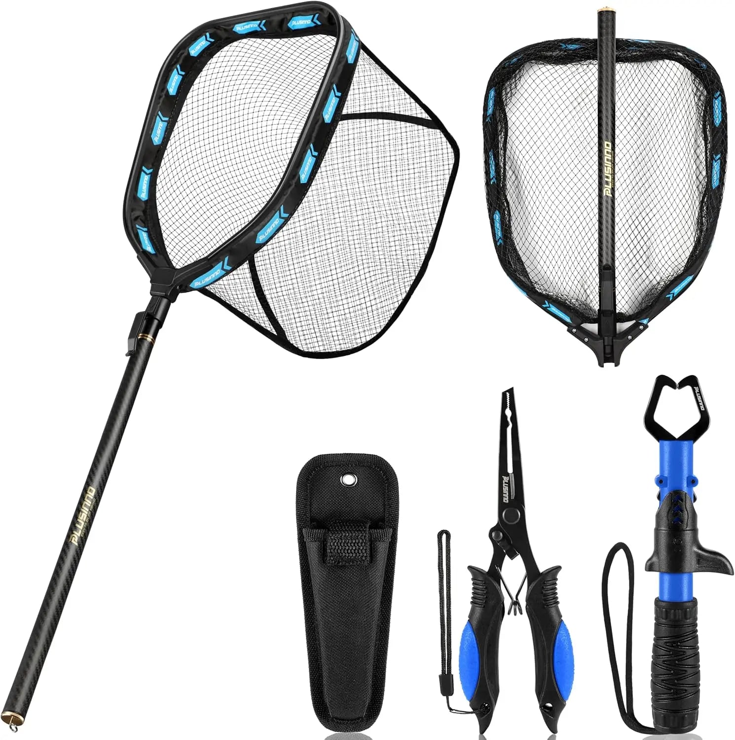 Ultralight Telescoping Carbon Fiber Fishing Net