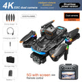 Upgrade A14 Pro Max 8K HD Dual-Camera 5G WIFI GPS Brushless Motor Optical Flow Obstacle Avoidance RC Drone