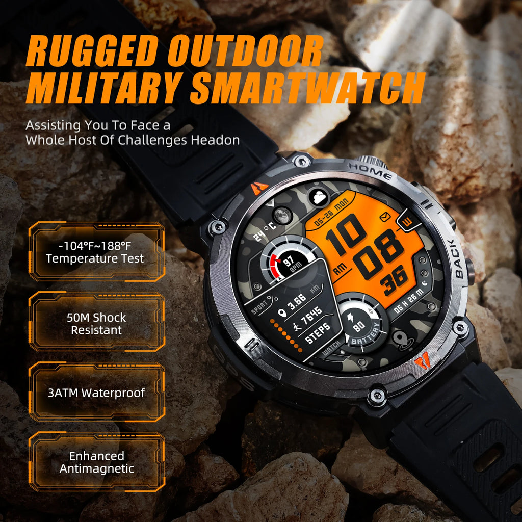 Waterproof Smart Watches with GPS, HD Activity Tracker and Heart Rate