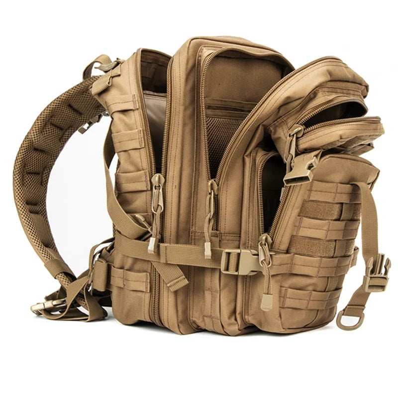 LQARMY Men Mochilas Tactical Backpack 30L Nylon Outdoor Waterproof Rucksack Hiking Camping Mochila Tactical Military Hunting Bags from China