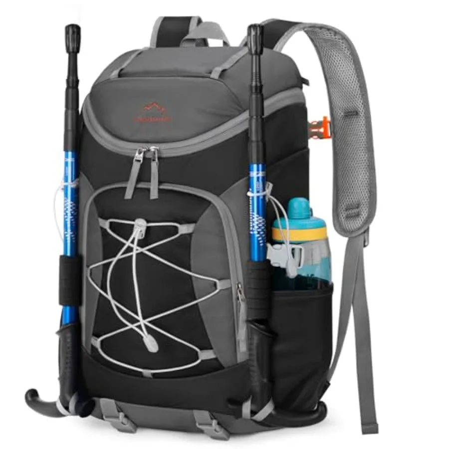 Foldable Hiking Backpack for Women Men Packable Camping Backpack 40L Waterproof Hiking Daypack Bag Lightweight Collapsible Dayp