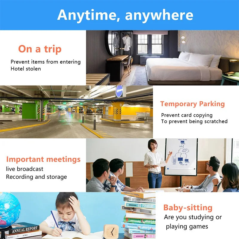Mini Camera 1080P Clear Night Vision Lightweight Portable Premium Cams Motion Detection Wireless Surveillance Protection Camera from China