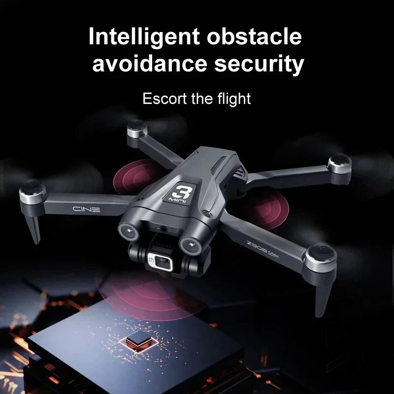 GPS Brushless 8K HD Dual Camera Drone with Obstacle Avoidance and 9000M RC Distance