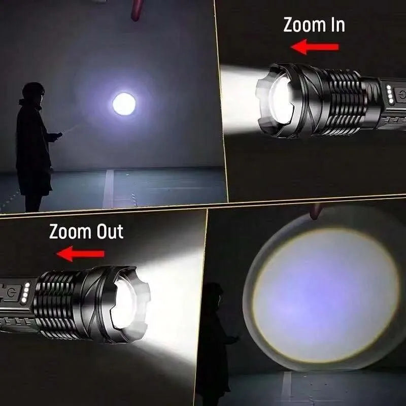 Flashlight/Camping Light/Emergency Light USB-C Rechargeable