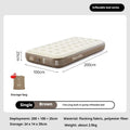 Camping Mattress 1 Person Air Bed with Built-in Pump