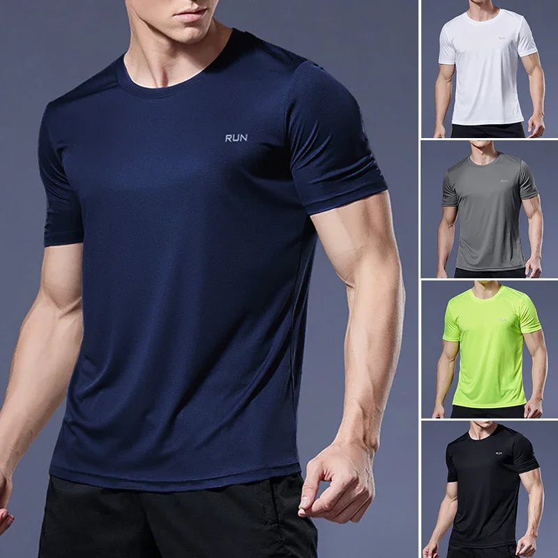 Men's Sport Quick Dry Short Sleeve T-Shirt