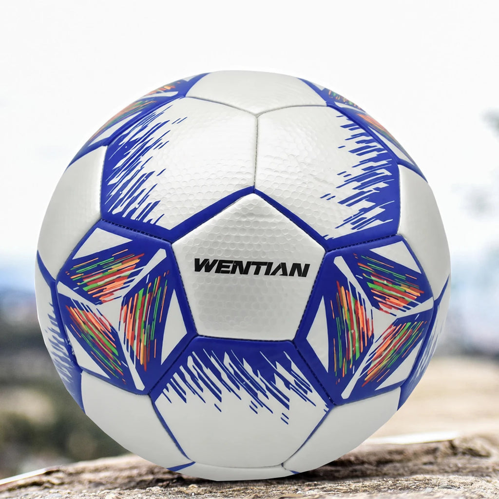 Soccer Ball - Size 5 - PU Leather - Kids And Adults - Home Garden Outdoor - Team Sports - Soccer Balls