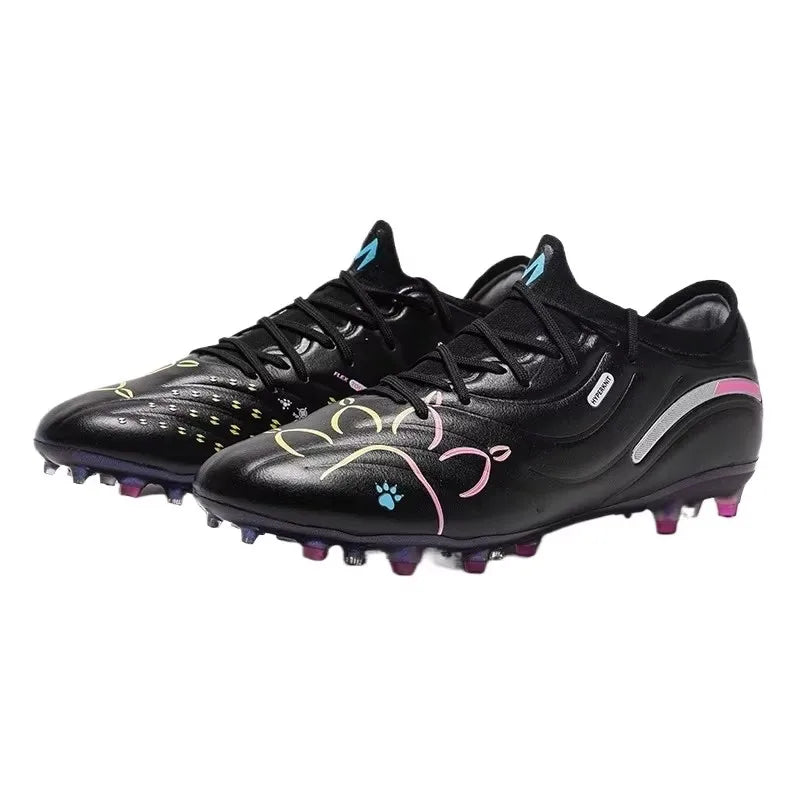 Soccer Cleats with Cushioning, Short Nails, Anti Slip and good for Artificial Grass