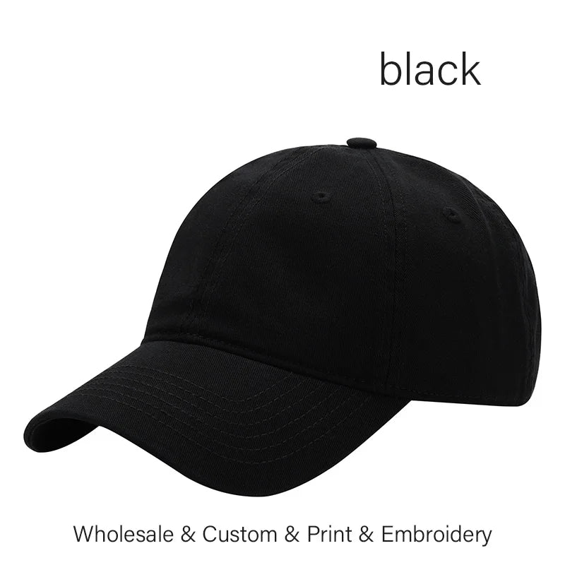 Custom Baseball Cap with Letter Embroidery for Women and Men