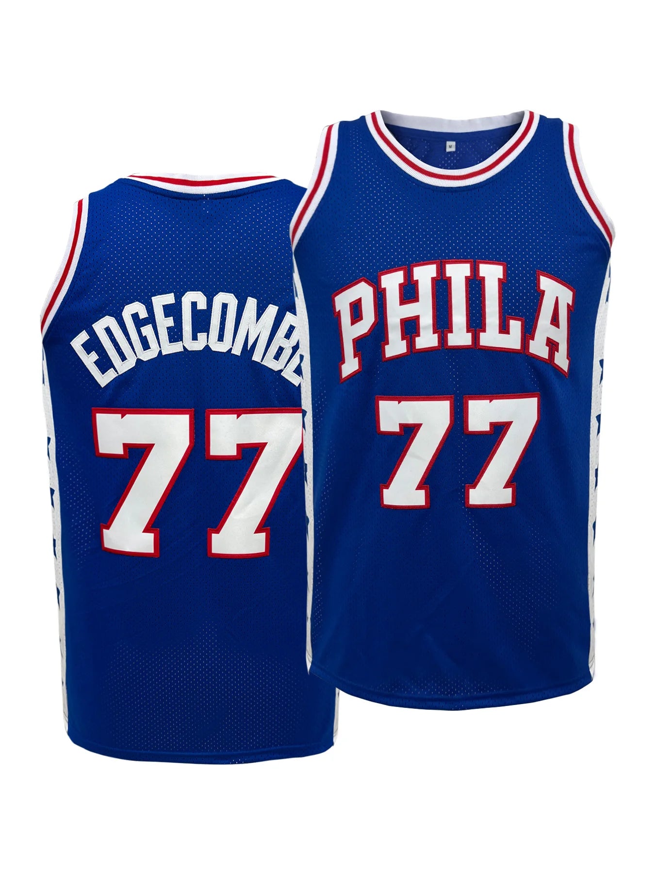 Men's Philadelphia 76ers (#0 & #77) Basketball Jersey