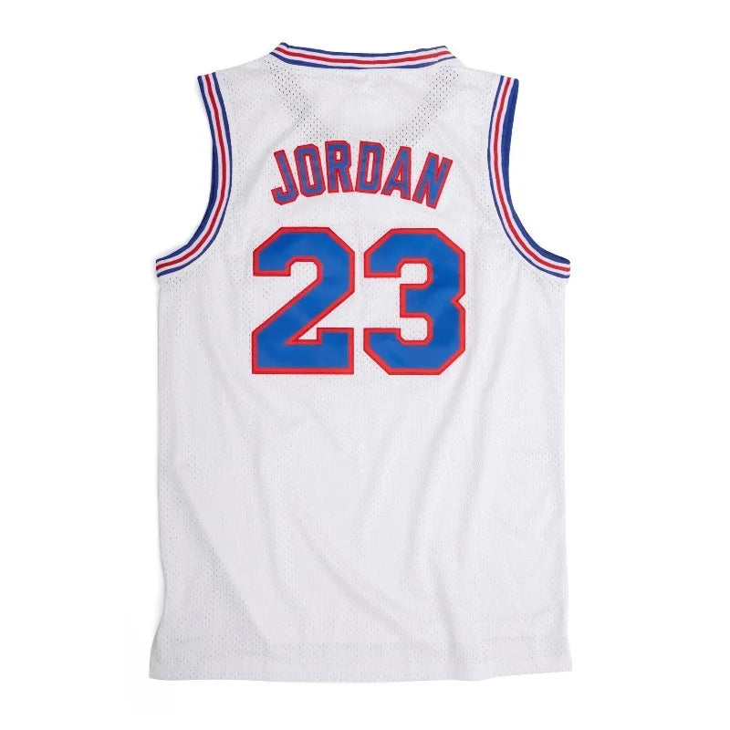 Men's Michael Jordan (#23) Tune Squad Basketball Jersey from Space Movie from 1996