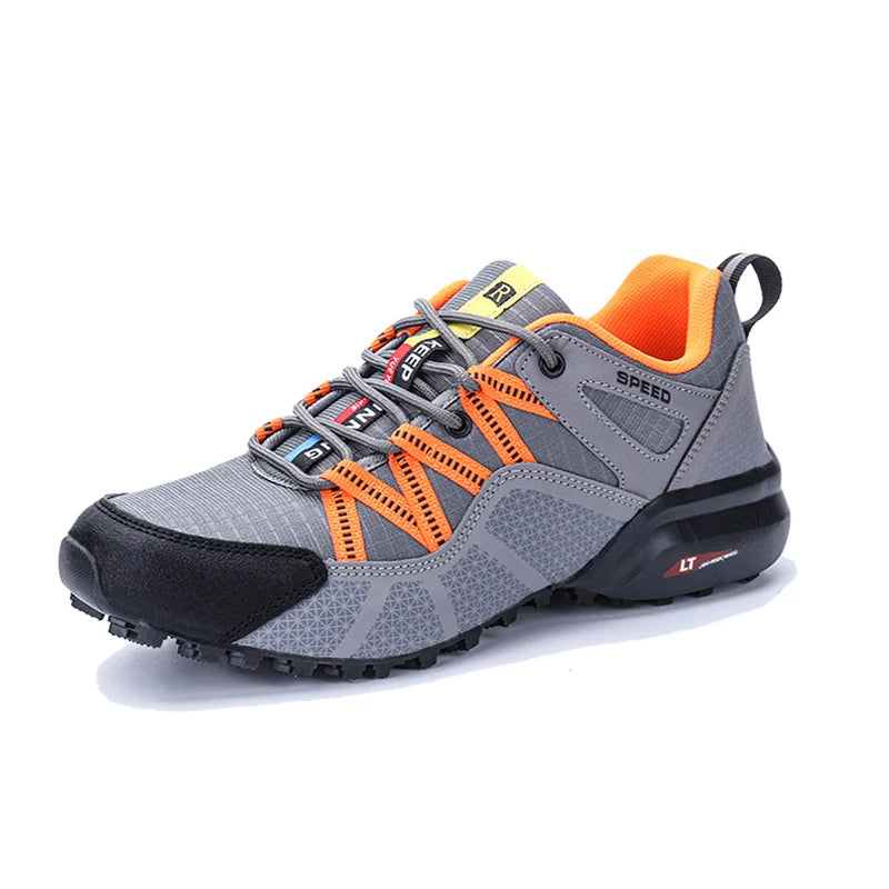 Men's Hiking Shoes All-terrain Outdoor Sports Shoes Breathable Mesh Non-slip Wear-resistant Hiking Shoes Outdoor Cycling Shoes from China