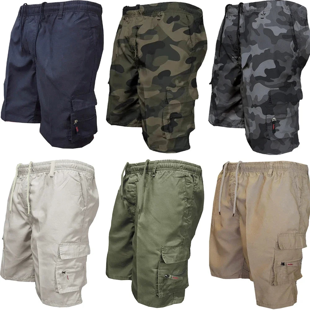 Men's Tactical Cargo Shorts Fashion Pocket Military Shorts