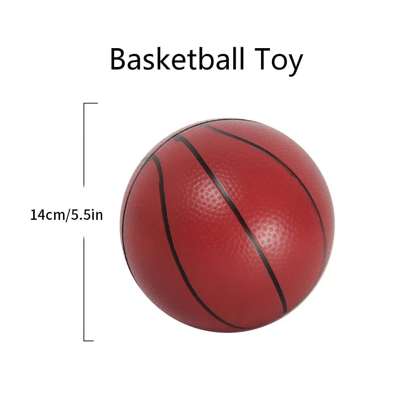 Children Mini 14cm Air Pump Inflator or Toy Basketball or Soccer ball