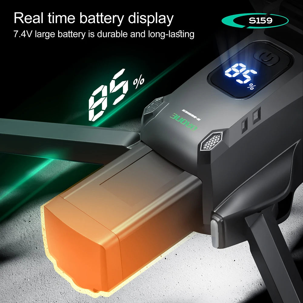 GPS Return Drone 8K HD Dual Camera