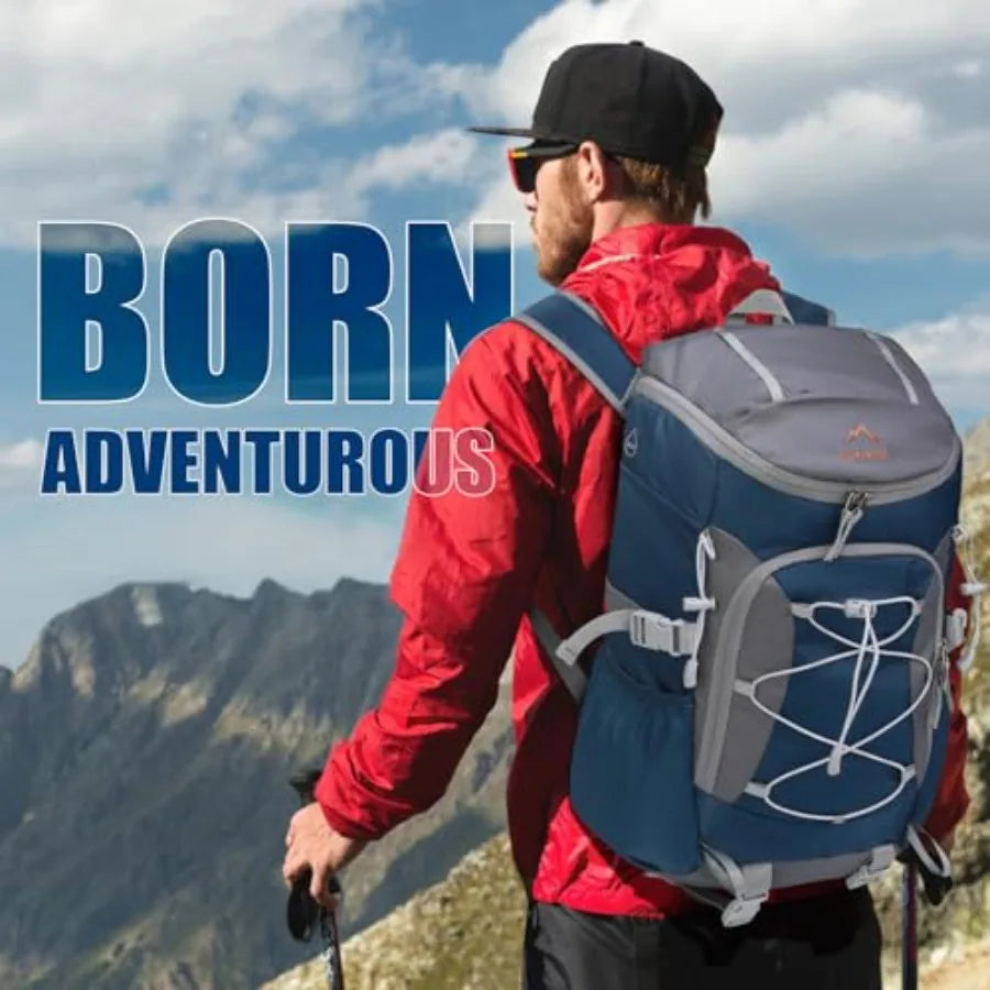 Foldable Hiking Backpack for Women Men Packable Camping Backpack 40L Waterproof Hiking Daypack Bag Lightweight Collapsible Dayp
