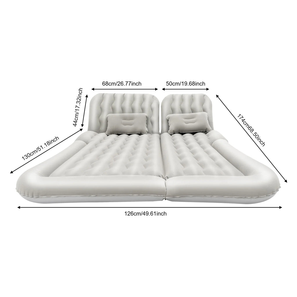 Universal Foldable Portable Inflatable Mattress Set w/Pump+Pillow