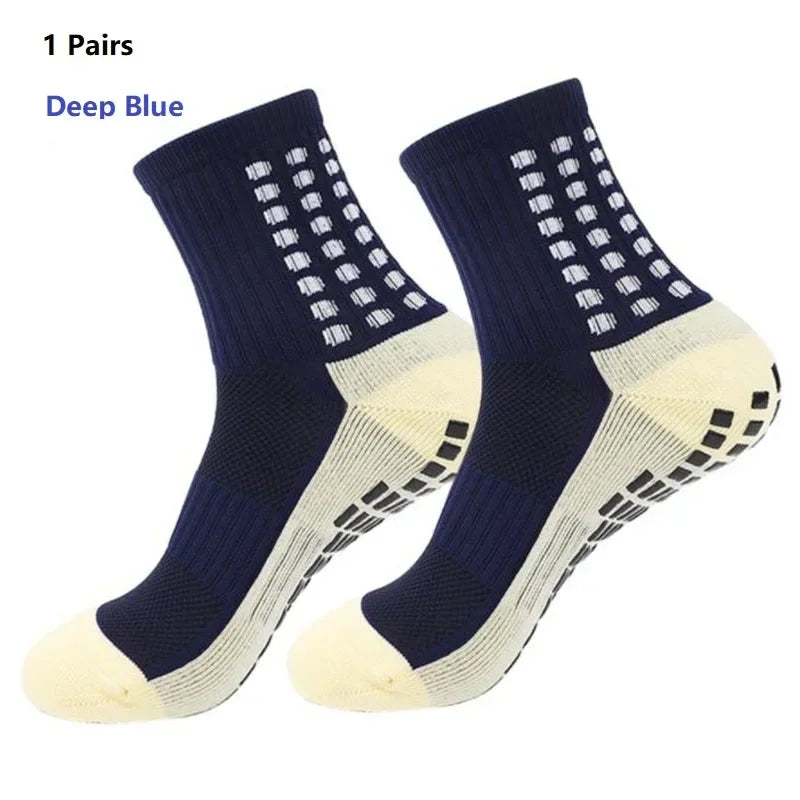 Grip Soccer Socks Anti Slip Non Slip Men's Athletic Socks for Football Basketball Sports, 1/10/12/20 Pair 2025 from China