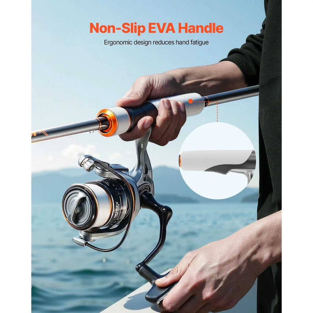 IM7 Carbon Fiber Spinning Rod Reel Combo