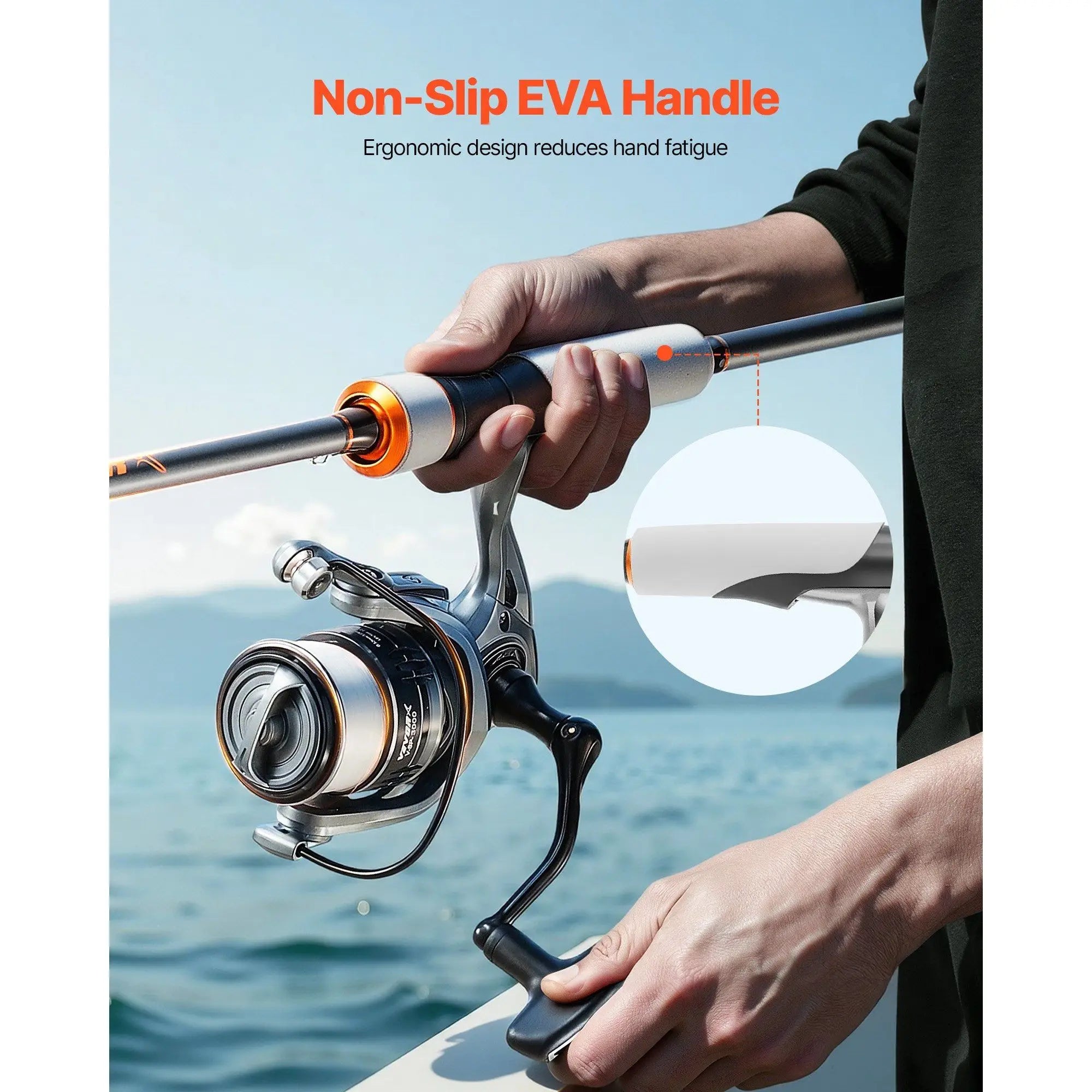 IM7 Carbon Fiber Spinning Rod Reel Combo