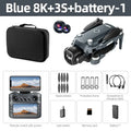 Lenovo V988  Drone Professional 4K HD 8K Dual Camera Remote control with large screen 5G WIFI FPV Foldable Quadcopter RC Dron