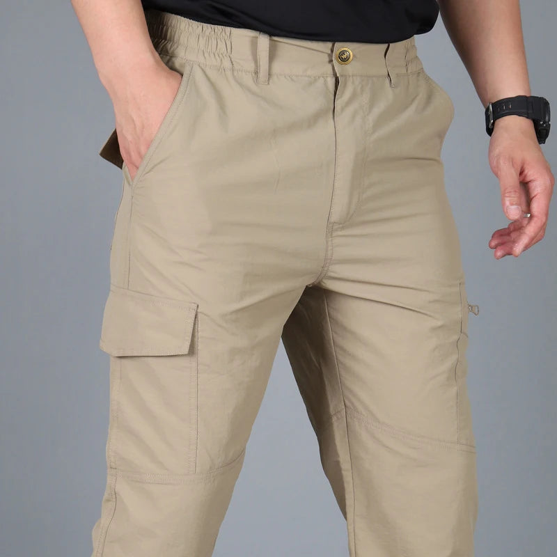 Men's Summer Tactical Lightweight Casual Waterproof Pants Casual Pants