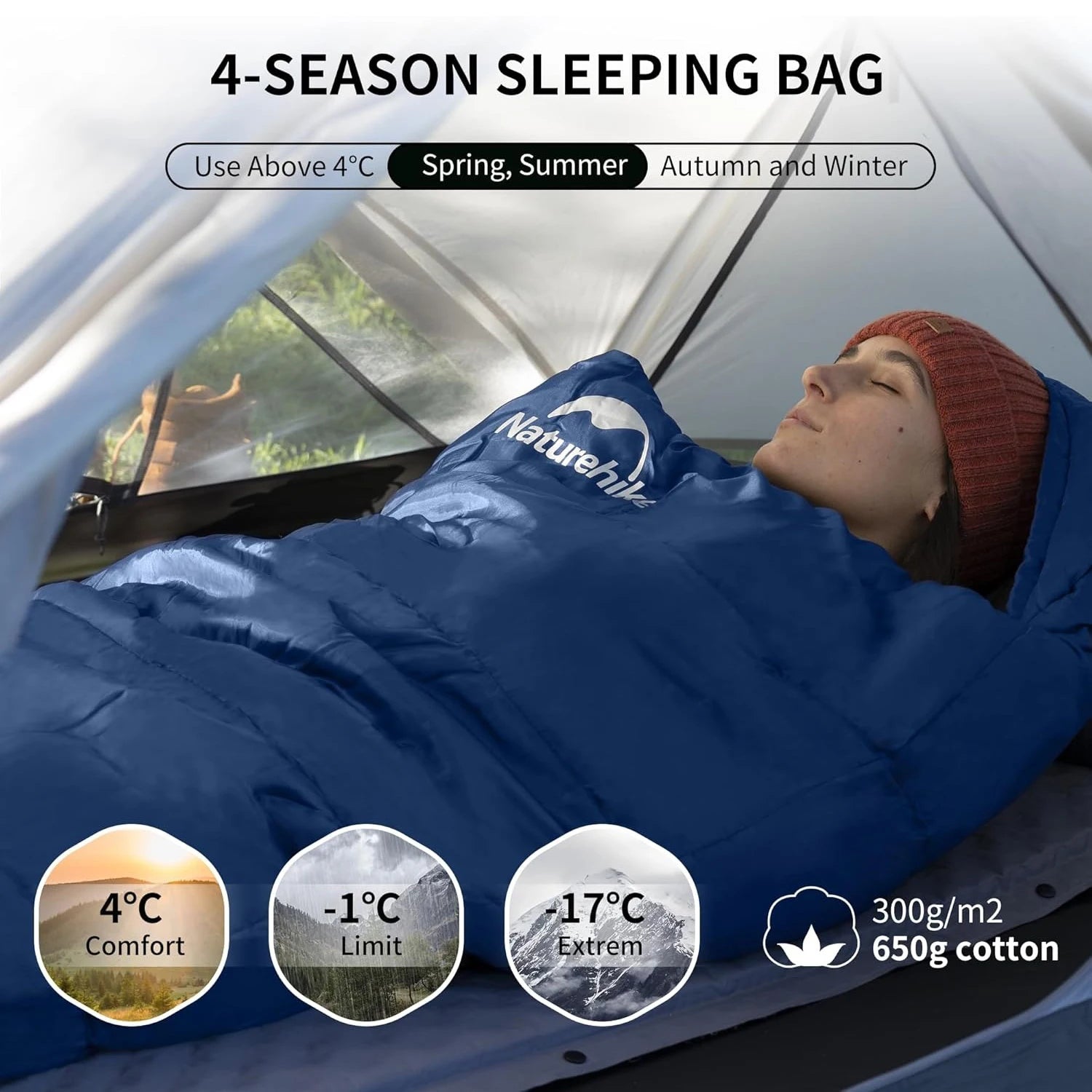 Mummy Ultra Winter Warm Cotton Sleeping Bags
