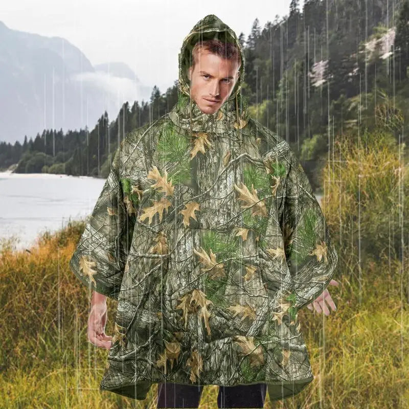 Outdoor Camping Cape Sleeping Bag Winter Wearable Cloak Blanket Soft Sleeping Bag Cloak Outdoor Sports Sleeping Bag Poncho