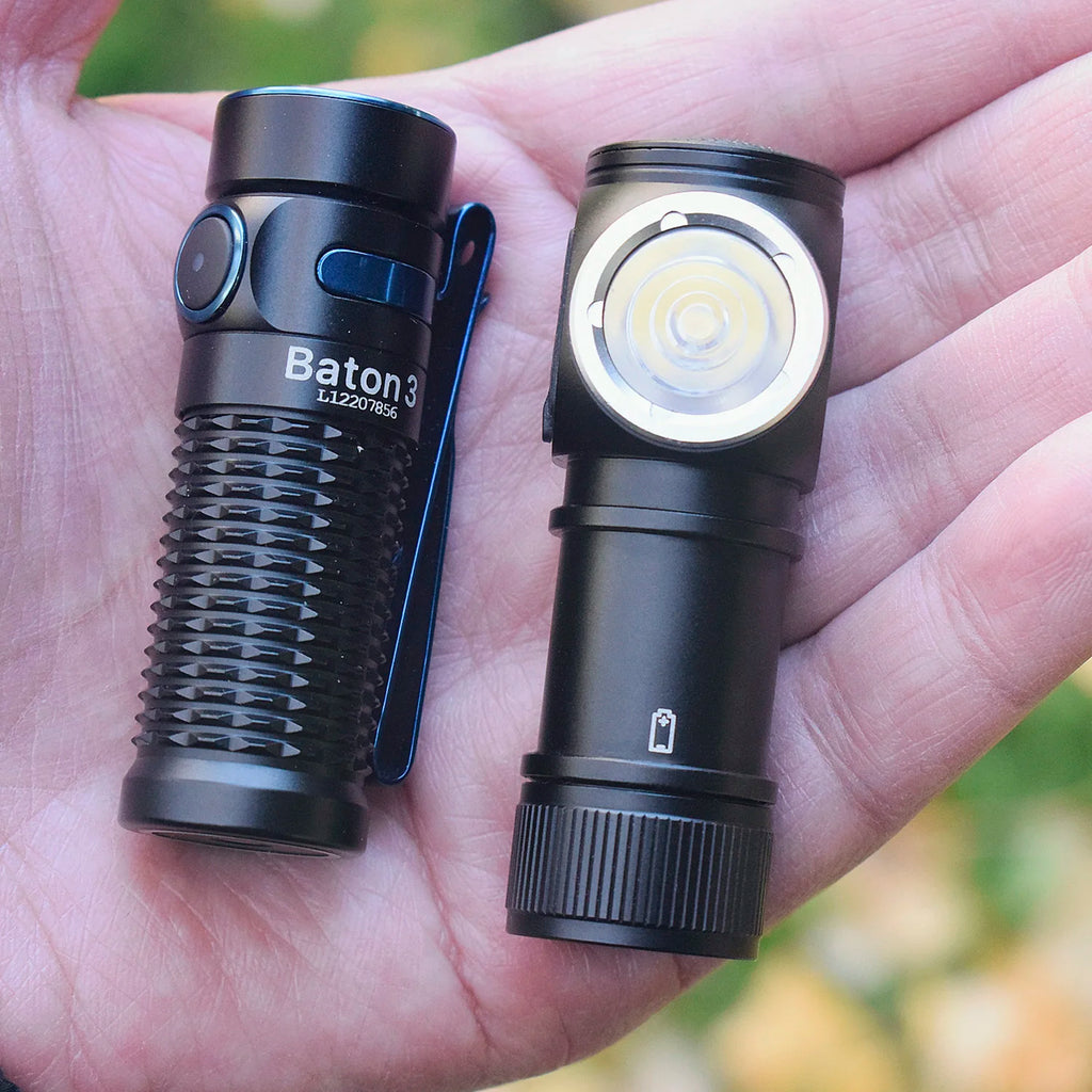 USB C Rechargeable LED Headlamp and Mini Flashlight