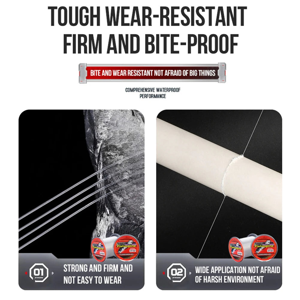 300M Fluorocarbon Coated Fishing Line