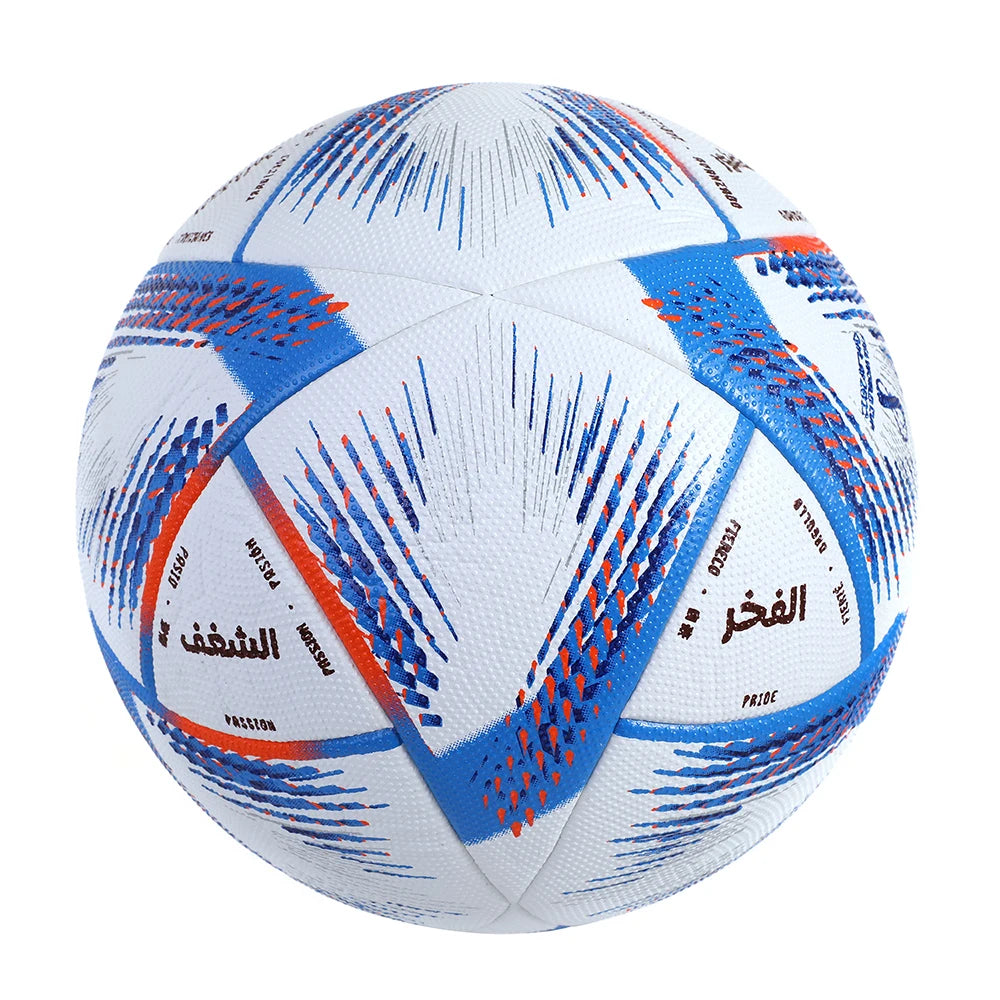 2023 High Quality Soccer Ball Official Size 5 PU Material Seamless Wear Resistant
